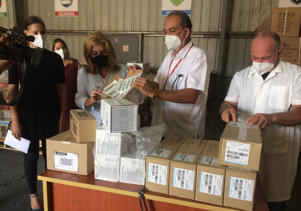 Desde Australia llega donativo para hospitales pediátricos en Cuba