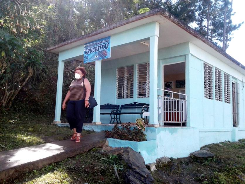 Centro de salud de Montaña Crucesitas, un paraíso en el Grupo Guamuhaya (+Audio)