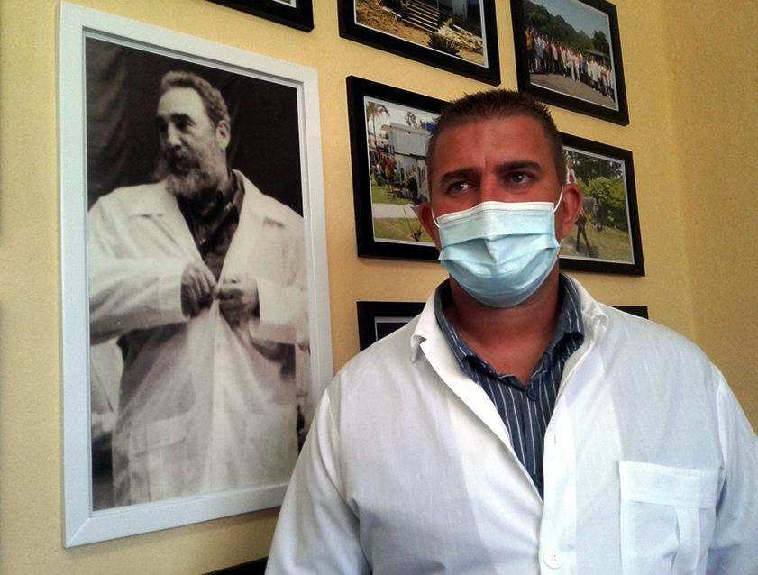 Doctor Noriel Vega López, director de la bella institución del Ministerio de Salud Pública