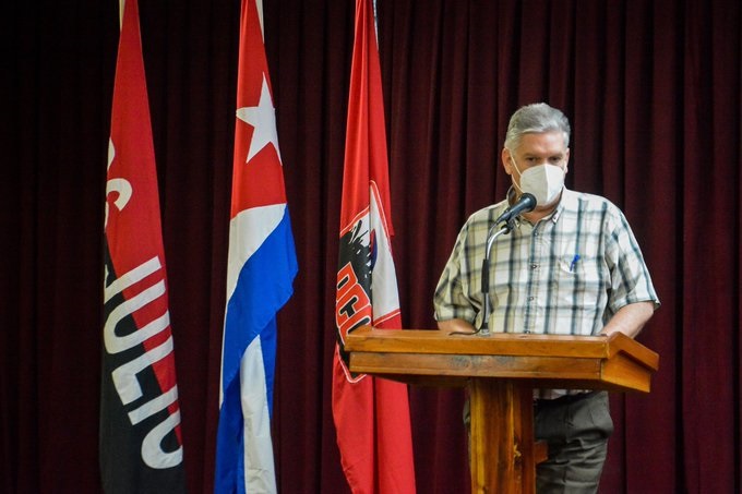 Díaz Canel en Pinar del Río: “Es momento tenso y hay que ser proactivos” Díaz Canel en Pinar del Río: “Es momento tenso y hay que ser proactivos”