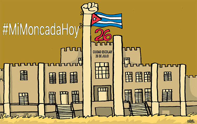 Cuba en permanente Moncada