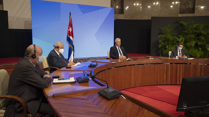 Díaz-Canel en Consejo Supremo Económico Euroasiático: Cooperar es el verbo clave (+Audio)