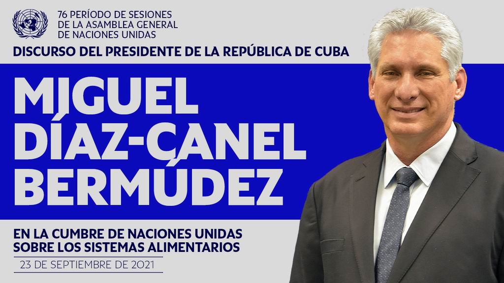 Los colosales desafíos no nos amilanan, afirma Díaz-Canel en Naciones Unidas (+ Audio y Video)
