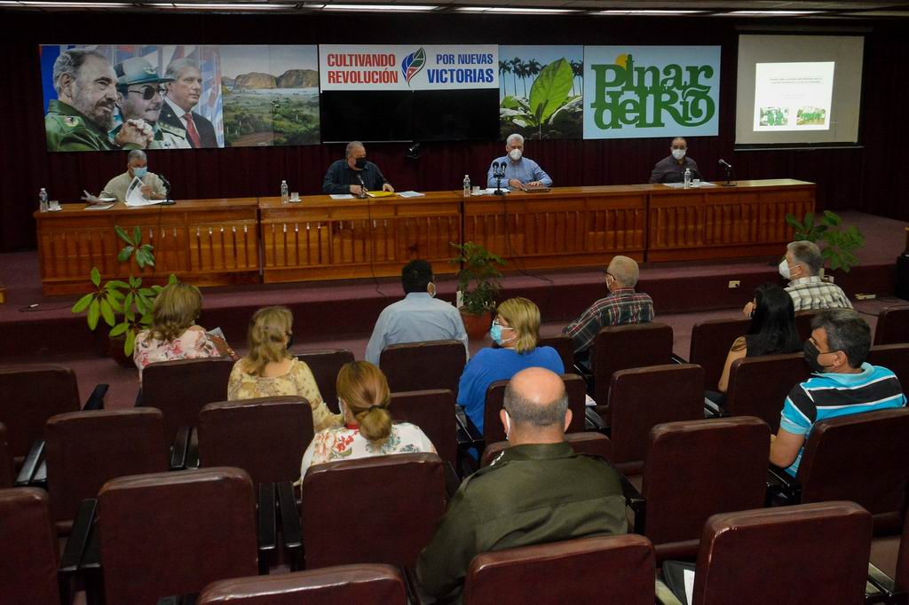Díaz Canel en Pinar del Río: “Es momento tenso y hay que ser proactivos”