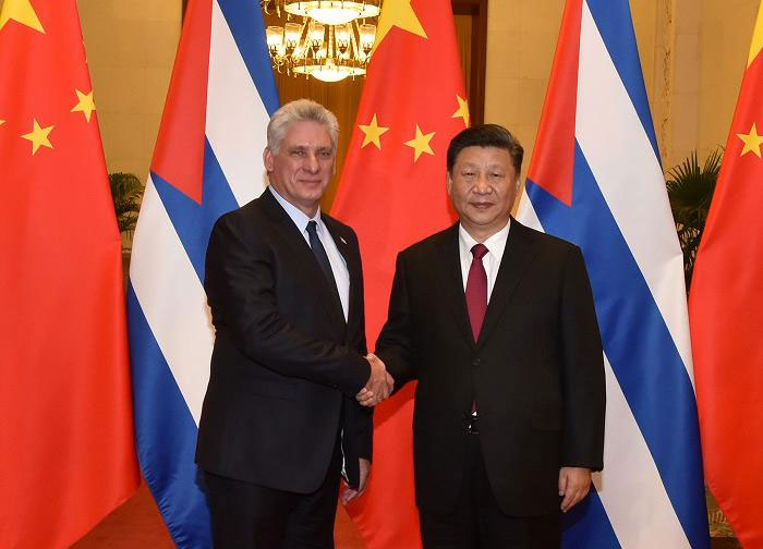 Envía Díaz-Canel mensaje de felicitación y apoyo a Xi Jinping