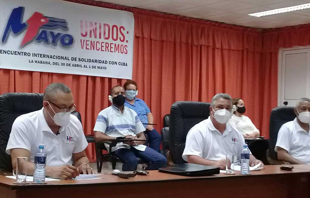 Sindicalistas del mundo rechazan bloqueo contra Cuba