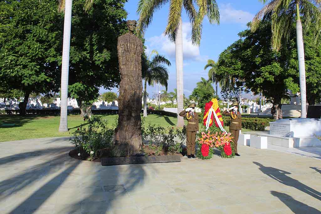 Ante Mariana Grajales, Patria o Muerte ¡Venceremos!