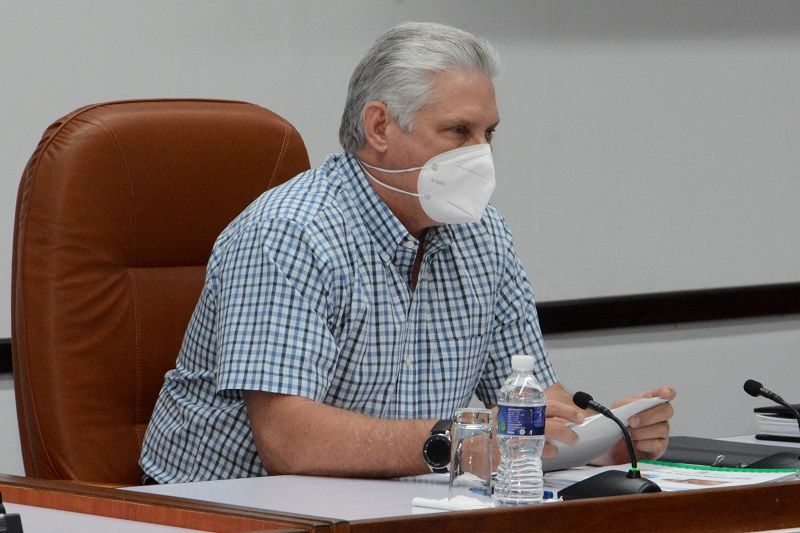 Díaz-Canel: “Vamos a seguir guapeando, trabajando y venciendo” Díaz-Canel: “Vamos a seguir guapeando, trabajando y venciendo”