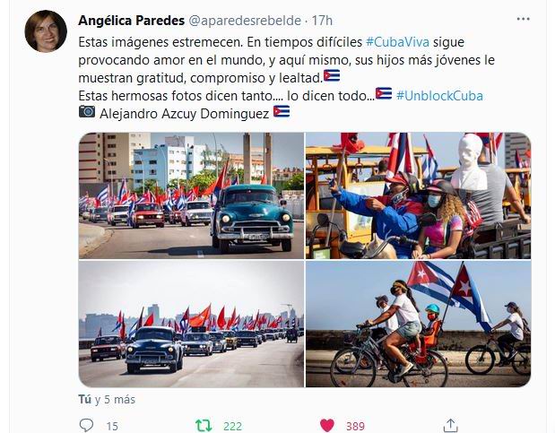 Díaz-Canel califica de emocionante jornada mundial de solidaridad por Cuba