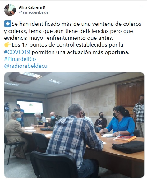 El vicepresidente de la República de Cuba, Salvador Valdés Mesa, chequea en Pinar del Río temas relacionados con la implementación de la Tarea Ordenamiento