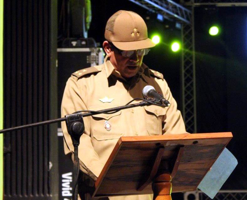 Coronel Carlos Naranjo Marrero, Jefe de la Sección Política de la Región Militar Santiago
