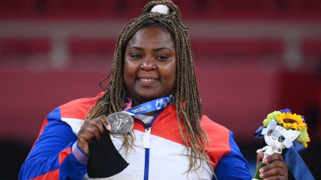 Idalis tremenda. Nunca perdió su optimismo, ni tampoco la sonrisa y concretó su cuarta medalla olímpica.