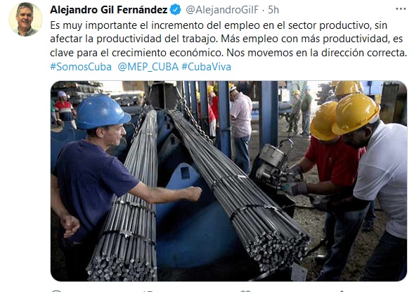 Incrementa Cuba empleos en el sector productivo Incrementa Cuba empleos en el sector productivo