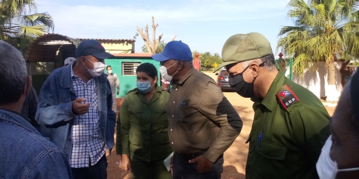 Recorre Salvador Valdés Mesa formas productivas de Artemisa