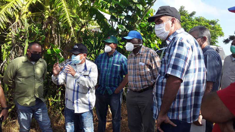 Insta Valdés Mesa en Matanzas a intercambio permanente con productores