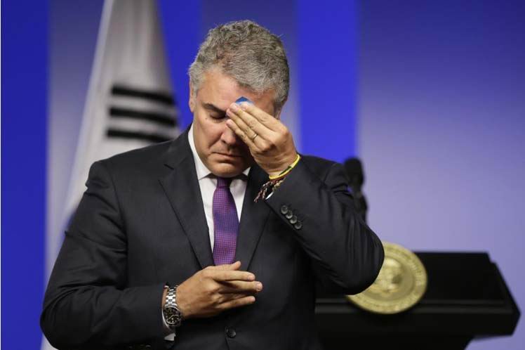 El 72 por ciento de los colombianos desaprueba gestión del presidente Iván Duque