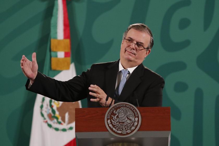 Marcelo Ebrard, el secretario de Relaciones Exteriores de México