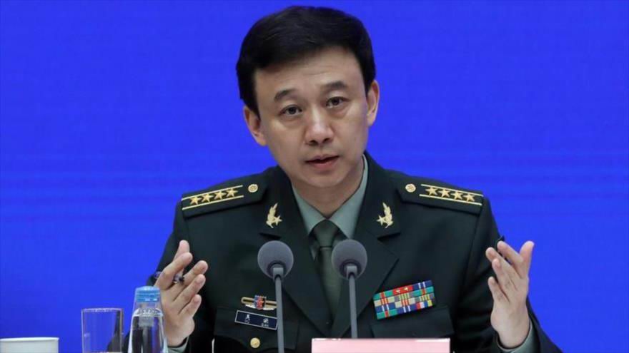 Wu Qian, portavoz del Ministerio de Defensa Nacional de China