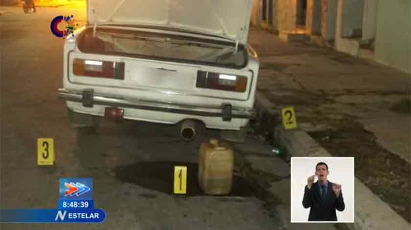 Detienen a los autores de un sabotaje en La Habana (+ Video) Detienen a los autores de un sabotaje en La Habana (+ Video)