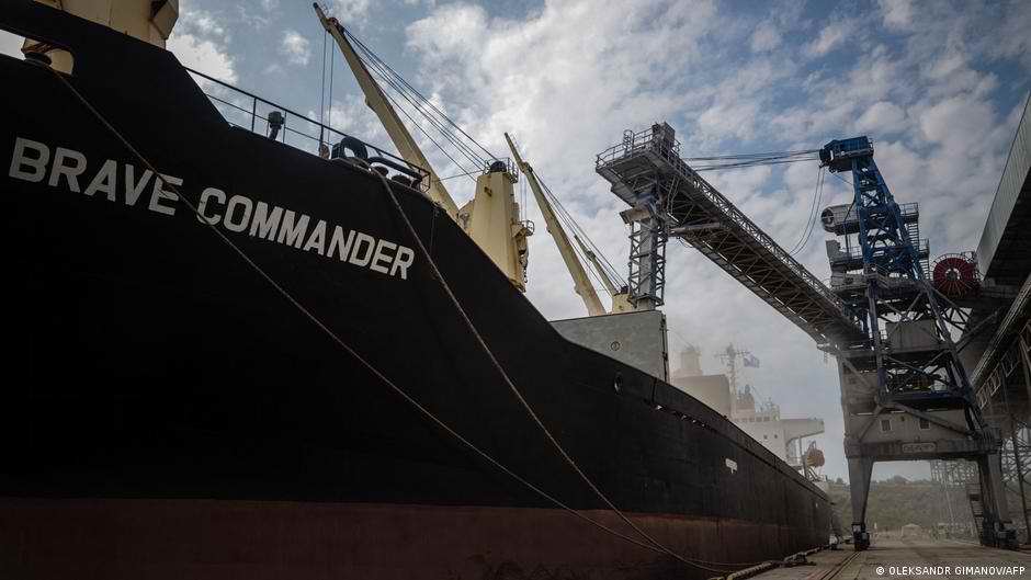 El MV Brave Commander se dirige a África y Etiopía será el último país donde se entregará el cargamento