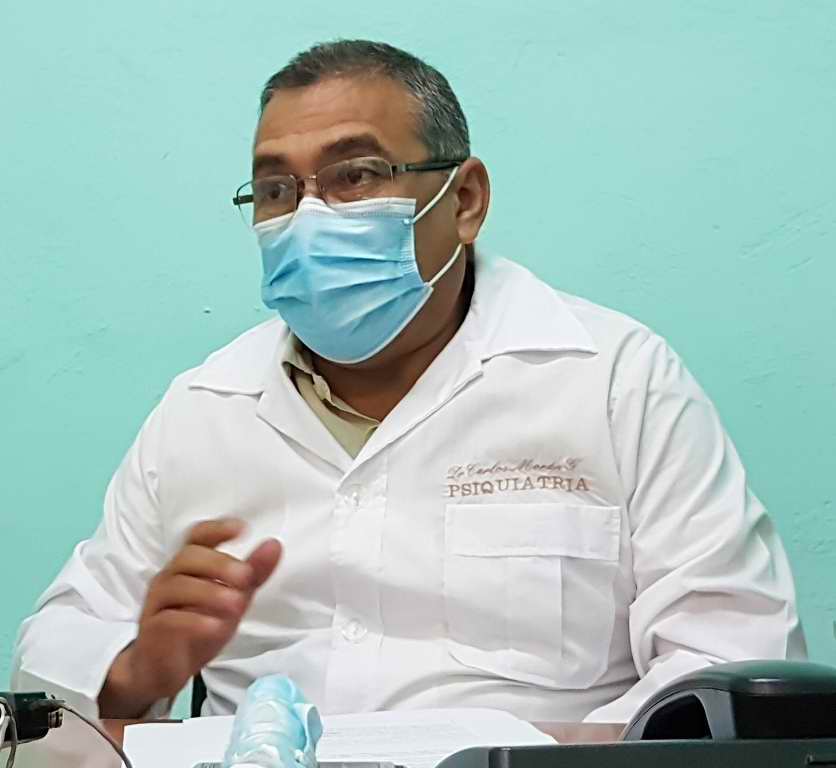 Director provincial de Salud Pública, Doctor Carlos Morán Giraldo