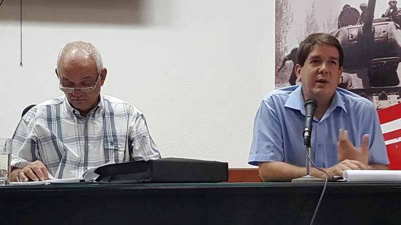 Vicepresidente de la Unión de Periodistas de Cuba (UPEC), Jorge Legañoa Alonso