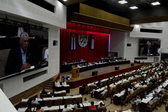 Díaz-Canel clausura Noveno Periodo Ordinario de Sesiones del Parlamento cubano ( +Audio y video)