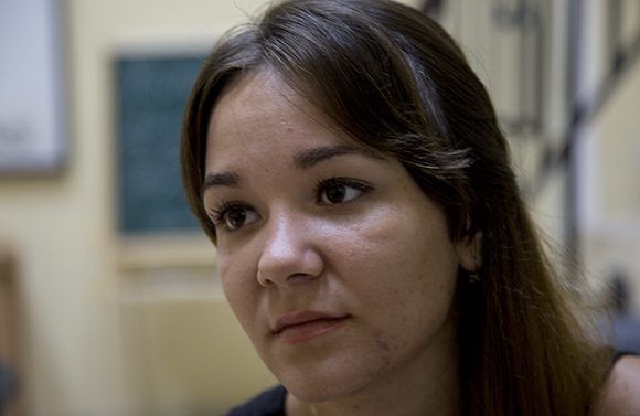 Karla Santana Rodríguez, presidenta nacional de la Federación Estudiantil Universitaria