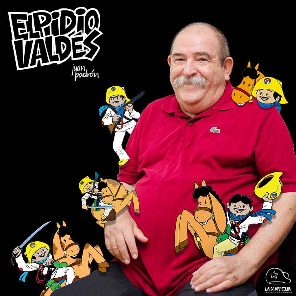 Elpidio Valdés nació del ingenio y creatividad de Juan Padrón.