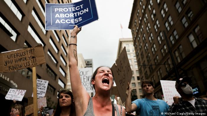 Manifestaciones en ciudades estadounidenses por el derecho al aborto