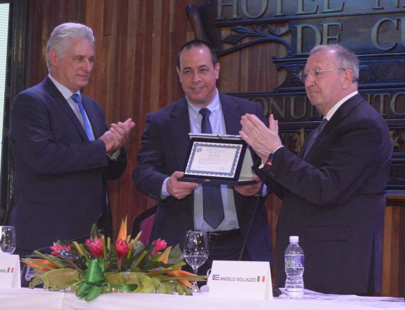 Reconocen labor de las brigadas médicas cubanas en Italia Reconocen labor de las brigadas médicas cubanas en Italia