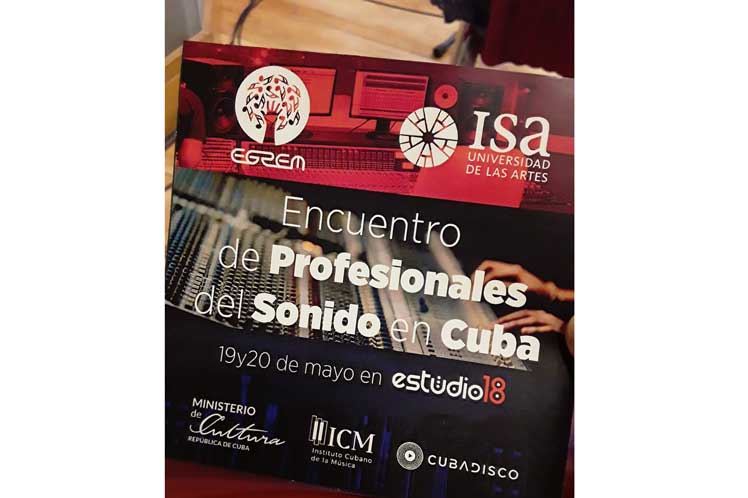 Encuentro de Profesionales del Sonido clausuró agenda en Cuba