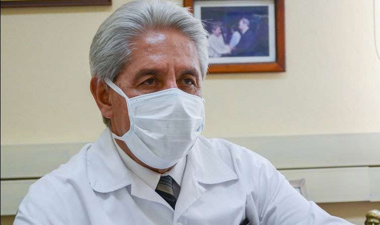 Doctor Francisco Durán García, director nacional de Epidemiología del Ministerio de Salud Pública. 