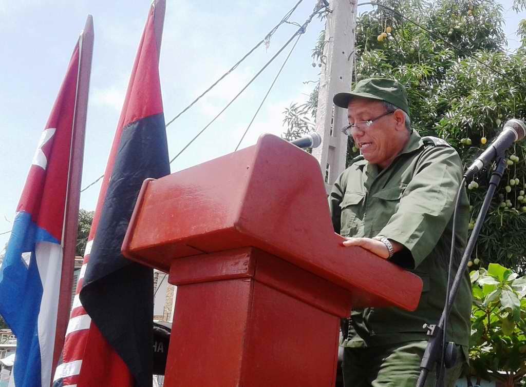 Presidente del Consejo de Defensa del municipio Santiago de Cuba, Julio Cesar Rodríguez