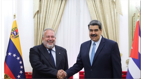 Maduro y Marrero remarcan voluntad de avanzar en fortalecimiento de cooperación entre ambos países
