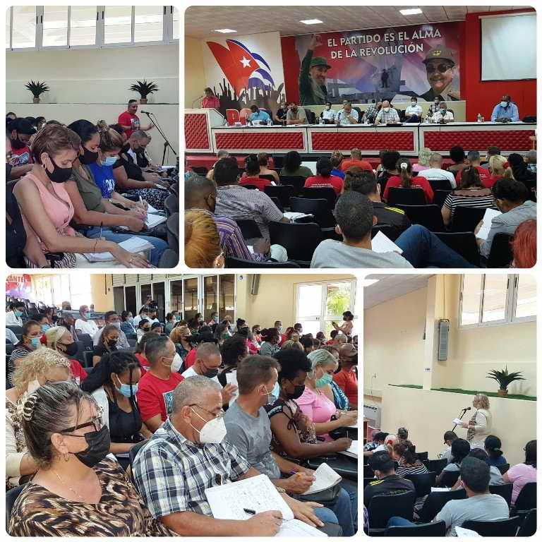 Reunión municipio de Camagüey