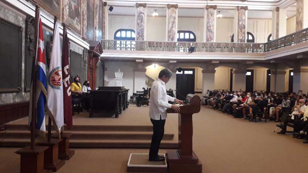 Universidad de La Habana desarrolla seminario para el estudio de la Ley Helms-Burton