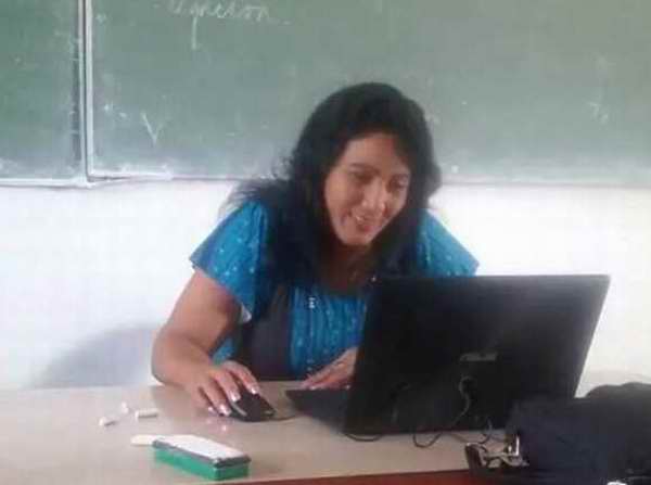 Pedagoga manzanillera Madelaine Cabrera Pernía