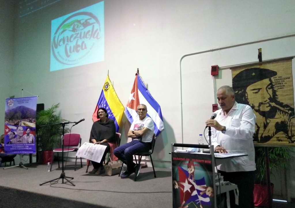 Concluyó en Venezuela XII Encuentro Nacional de Solidaridad con Cuba