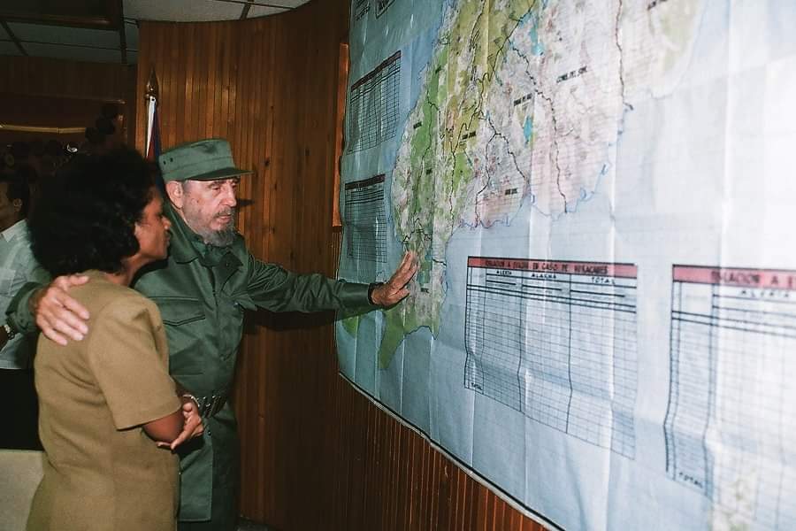 Fidel y los huracanes en Vueltabajo (+ Multimedia)