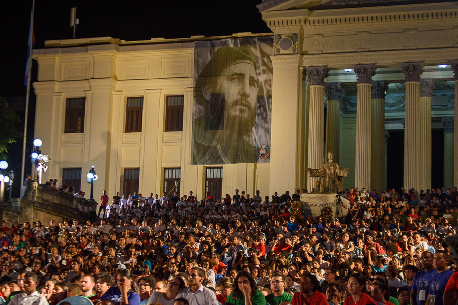 El pueblo de Cuba recordó la obra de Fidel
