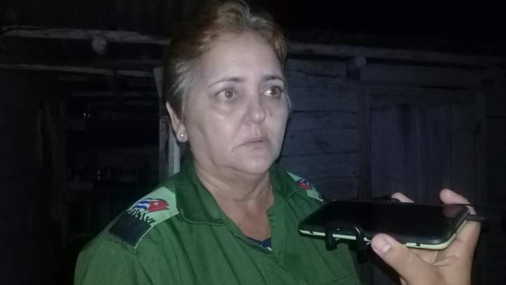 Alina Pérez Fernández, vicepresidenta del Consejo de Defensa Municipal de San Juan y Martínez