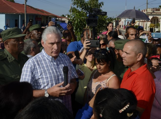 Díaz-Canel en Pinar del Río: séptima visita en un mes