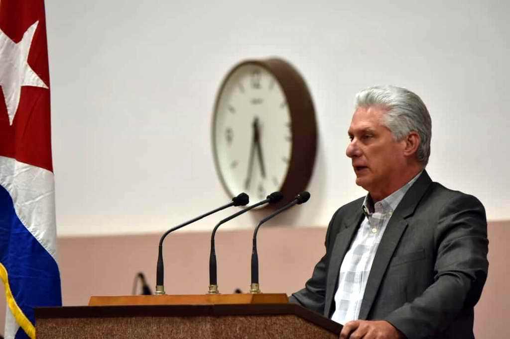 Clausura Díaz-Canel XXII Encuentro Internacional de Partidos Comunistas y Obreros