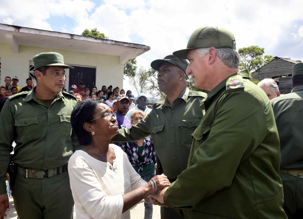 Díaz-Canel en Bahía Honda: De esta también vamos a salir, como hemos salido de todas, con confianza