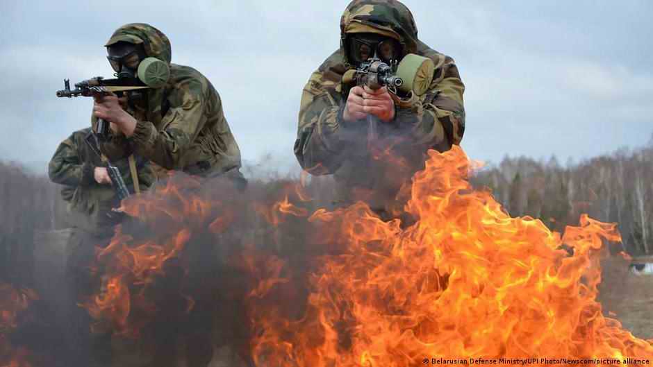 Na Białorusi pierwsi rosyjscy żołnierze zintegrowali grupę wojskową 