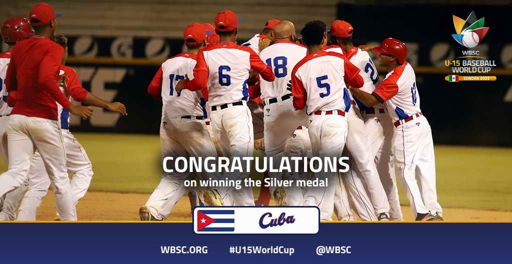 V Copa Mundial Sub-15 de Béisbol: medalla gigante para los cubanos V Copa Mundial Sub-15 de Béisbol: medalla gigante para los cubanos