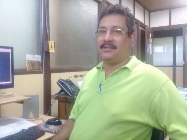 Eddy Fonseca, director de la empresa destaca las producciones de medios de enseñanza en esa entidad