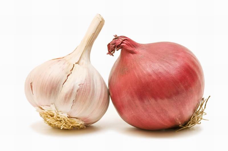 Ajo y cebolla