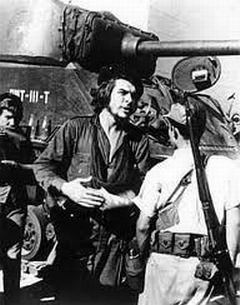 El Che durante la batalla a Santa Clara.